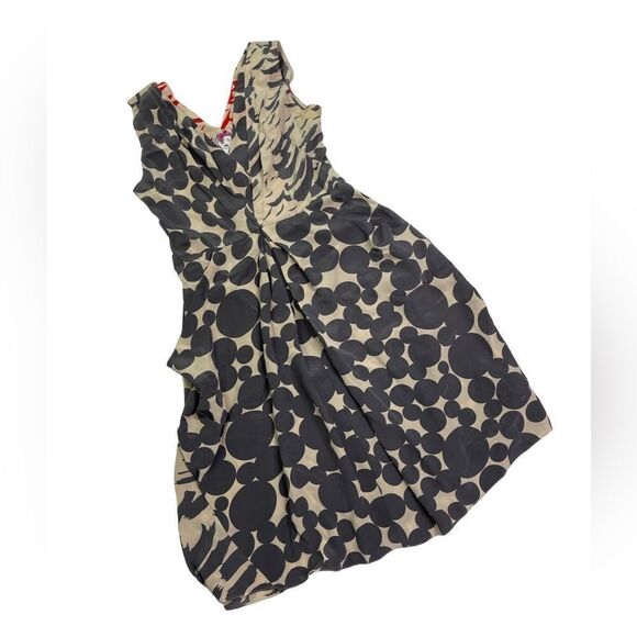 Yoana Baraschi Silk V-neck Dress - Picture 4 of 6